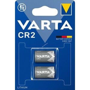 Varta CR2 3V fényképezőgép elem 2db/csomag kép
