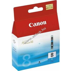 Eredeti Canon tintapatron CLI-8C 13ml cyan nyomtató kép