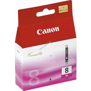 Eredeti Canon CLI-8M 13ml magenta tintapatron nyomtató kép