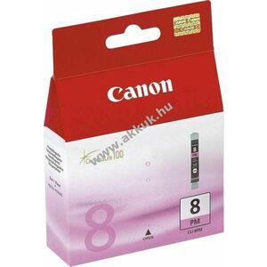 Eredeti Canon tintapatron CLI-8PM 13ml Photo Magenta nyomtató kép