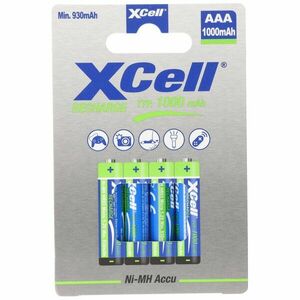 XCell DECT telefon AAA (mikro) akku 1000mAh 4db/csomag kép