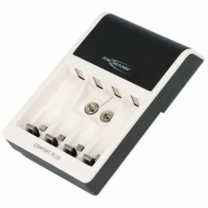 Ansmann Comfort Plus gyorstöltő 1-4 AAA (micro) és AA Mignon ceruza, 9V E-Block NiMH kép