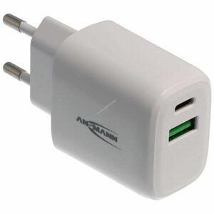 Ansmann HC218PD USB töltő USB-A és USB-C 20W fehér kép
