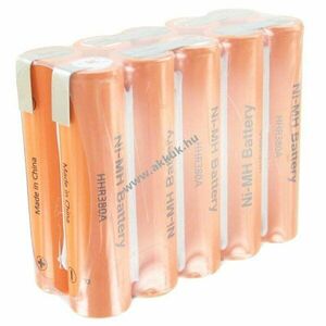 Panasonic HHR-380A 12V 3800mAh akkupakk 1db/csomag NiMH kép