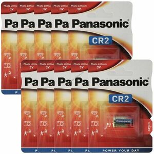 Panasonic CR2EP CR-2 lítium fényképezőgép elem 10db/csomag kép