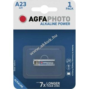Agfaphoto hagyományos alkáli elem MN21 V23GA 12V 1db/csomag kép