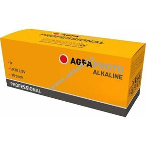 Agfaphoto professzionális D (góliát) 1, 5V 10db/csomag hagyományos elem alkáli kép
