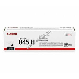Eredeti Canon 045H lézertoner fekete 2800 oldal nyomtató kép