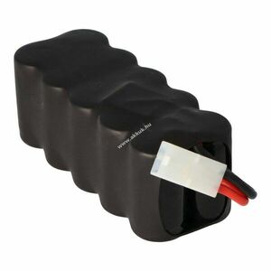 12V 3000mAh akkupakk kábellel és Tamiya csatlakozóval hőbiztosítékkal NiMH kép