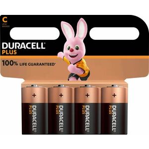 Duracell C (bébi méret) LR14 1.5V 4db/csomag hagyományos elem alkáli kép