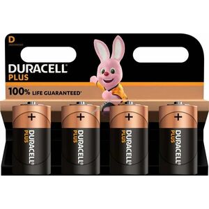 Duracell D (góliát) LR20 1.5V 4db/csomag hagyományos elem alkáli kép