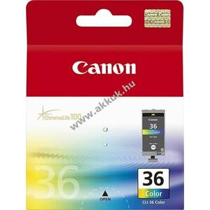 Eredeti Canon CLI-36 color tintapatron nyomtató kép