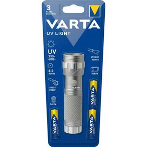 Varta LED UV zseblámpa 385-400nm 3db/csomag AAA (mikro) alkáli elem kép