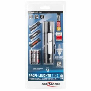 Ansmann Multi 3in1 fókuszálható LED munka- és jelzőlámpa 180lm 3x AAA (mikro) elemekkel együtt kép