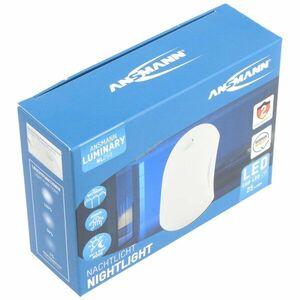 Ansmann LED éjszakai lámpa NL25B mozgás- és fényérzékelővel, 3xAAA (mikro) elemmel kép