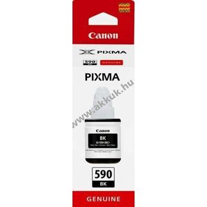 Eredeti Canon nyomtató utántöltő tinta GI-590BK 135ml fekete kép