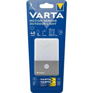 Varta LED zseblámpa mozgásérzékelő 40lm kültéri 3db AAA elem csomag kép