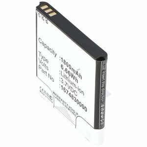Helyettesítő akku Falk IBEX 25 IBEX 25 Touring IBEX 32 1674830000 1800mAh gps és navigáció kép