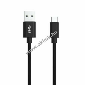 Ansmann USB-A - USB-C adat- és töltőkábel 2m kép