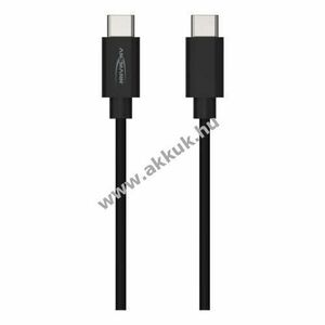 Ansmann USB-C-USB-C adat- és töltőkábel 2m kép