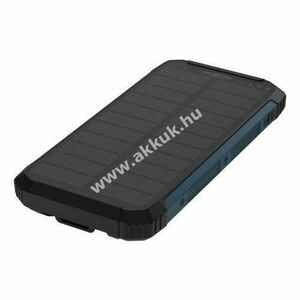 Ansmann kültéri powerbank PB212W 10000mAh vezeték nélküli töltés 3W LED napelem kép