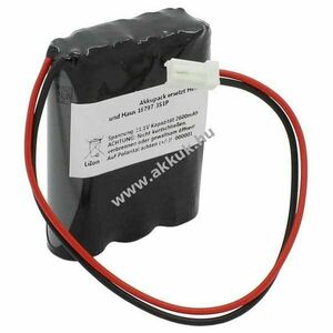 Helyettesítő akku Heim und Haus 18797 3S1P akkupakk 11, 1V 2600mAh redőnymotor Li-ion kép