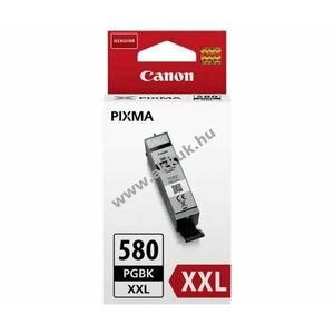 Eredeti Canon nyomtató tintapatron PGI-580PGBK XXL 25, 7ml fekete kép