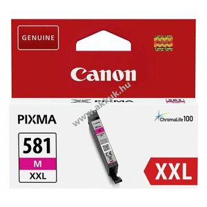 Eredeti Canon CLI-581M XXL 11, 7ml magenta nyomtató tintapatron kép