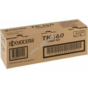 Eredeti Kyocera lézertoner TK-160 fekete 2500 oldal nyomtató kép