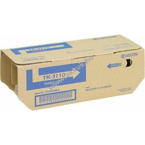 Eredeti Kyocera lézertoner TK-3110 fekete 15.500 oldal nyomtató kép