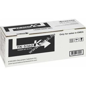 Eredeti Kyocera lézertoner TK-5160K fekete 16000 oldal nyomtató kép