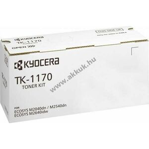 Eredeti Kyocera lézertoner TK-1170 fekete 7200 oldal nyomtató kép