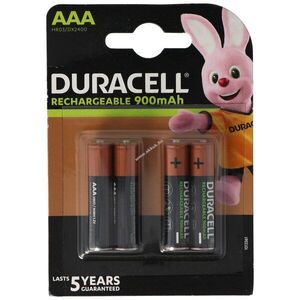 Duracell Recharge Ultra AAA (mikro) akku 1.2V 850-900mAh 4db/csomag DECT telefon NiMH kép