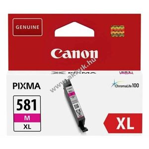 Eredeti Canon CLI-581M XL magenta tintapatron 8, 3ml nyomtató kép