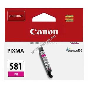 Eredeti Canon tintapatron CLI-581M 5, 6ml magenta nyomtató kép