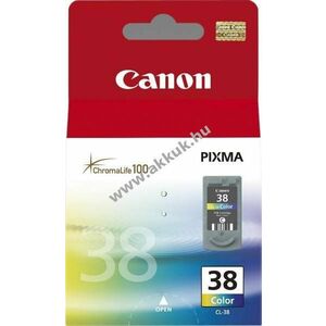Eredeti Canon CL-38 színes tintapatron nyomtató kép