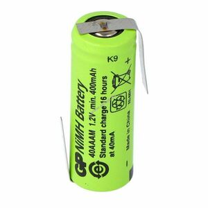 Panasonic 2/3AAA modellépítő akku 1, 2V 350mAh 1db/csomag Z-forma forrfüllel NiMH kép