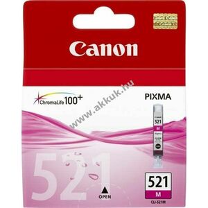 Eredeti Canon tintapatron CLI-521M magenta 9ml nyomtató kép