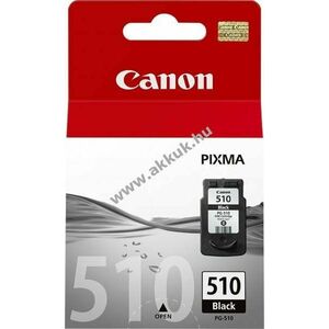 Eredeti Canon nyomtató tintapatron PG-510 9ml fekete kép