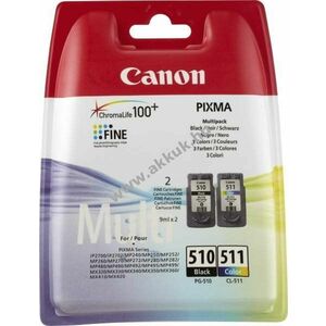 Eredeti Canon PG-510/CL-511 fekete/színes tintapatron nyomtatóhoz kép