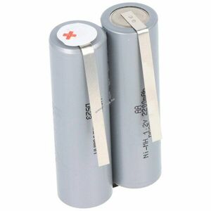Helyettesítő akku hajvágó Mignon ceruza AA 2, 4V 2000mAh NiMH kép