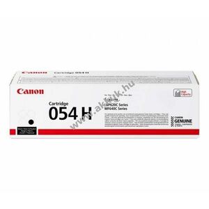 Eredeti Canon lézertoner 054H fekete 3100 oldal nyomtató kép
