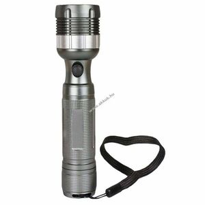 Arcas 3W LED zoom alumínium zseblámpa max170lm AAA elemekkel együtt, fókuszáló gyűrű kép