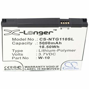 Helyettesítő akku Netgear MR1100 308-10019-01 NightHawk M1 1ICP4/54/72-2 3, 7V 5000mAh router kép