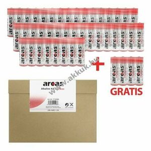 Arcas AA Mignon ceruza LR06 1, 5V 36db/csomag hagyományos elem alkáli kép