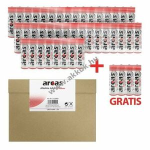 Arcas LR03 AAA mikro 1, 5V 32+4db/csomag hagyományos elem alkáli kép
