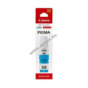 Eredeti Canon nyomtató utántöltő tinta GI-50C 70ml cyan kép