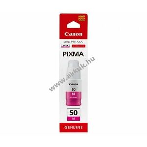 Eredeti Canon utántöltő tinta GI-50M 70ml magenta nyomtató kép