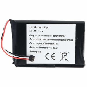 Helyettesítő akku ipari Garmin Nüvi 2300 361-00035-00 3, 7V 900-1000mAh Li-ion kép