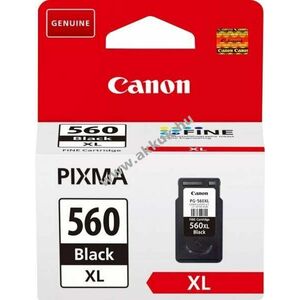 Eredeti Canon PG-560XL tintapatron 14ml fekete nyomtató kép